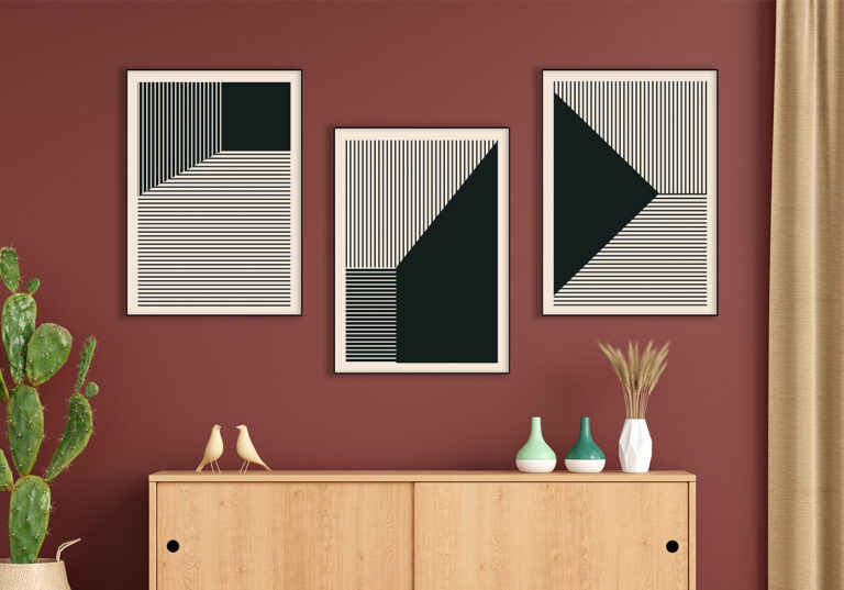 Ilustración lineal minimalista con estilo moderno