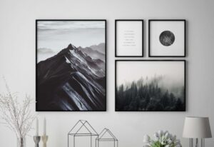 Arte fotográfico natural para decoración moderna