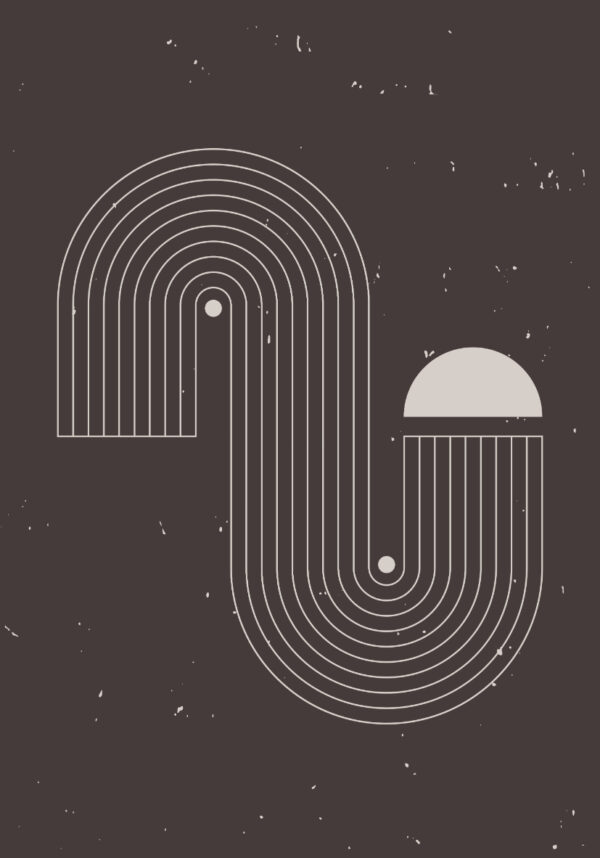 Arte abstracto minimalista en línea