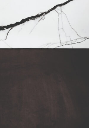 Diseño minimalista con mármol y contrastes