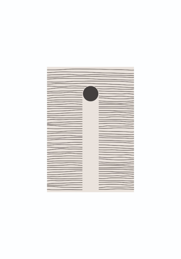 Diseño lineal abstracto minimalista