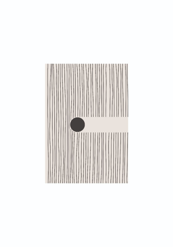 Obra minimalista con líneas