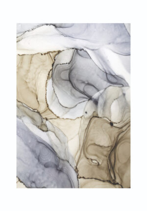 Obra fluida con tonos neutros