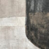 Arte monocromo con textura abstracta