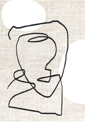Dibujo lineal minimalista