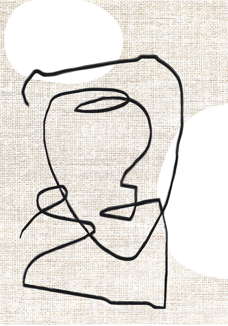 Dibujo lineal minimalista