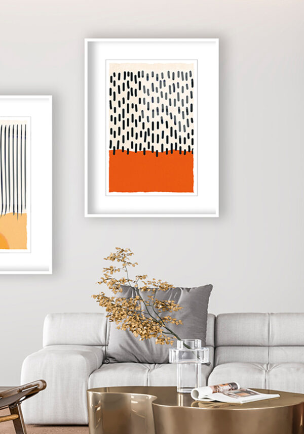 Diseño abstracto con colores intensos