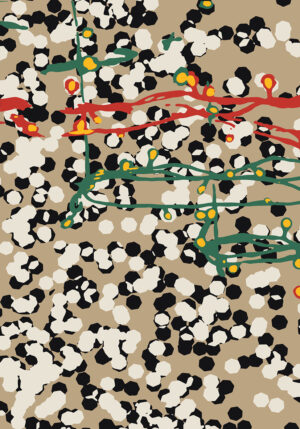Arte moderno con patrones audaces