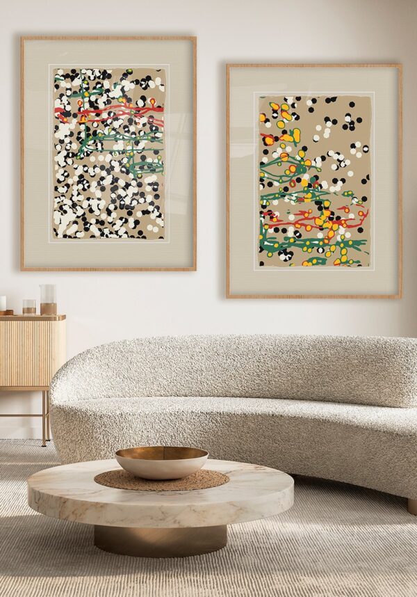 Arte moderno con patrones audaces