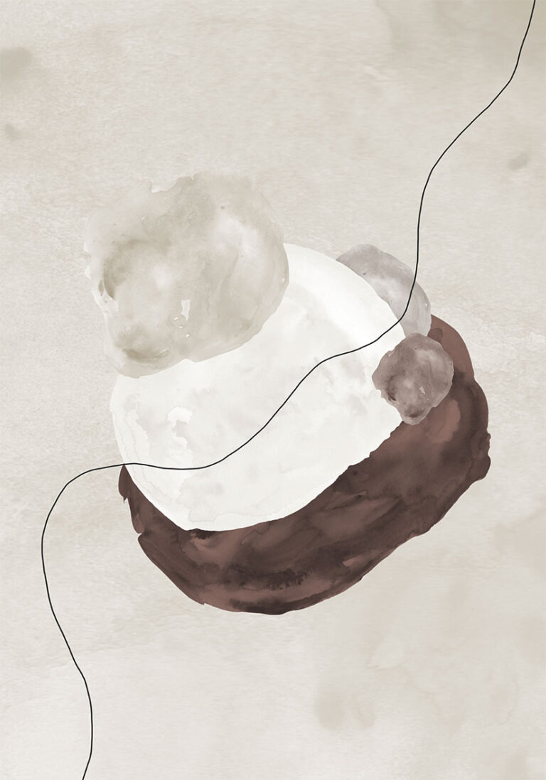 Galería de arte moderna en salones