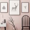 Arte moderno minimalista inspirado en la naturaleza