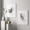 Láminas minimalistas con diseños escultóricos