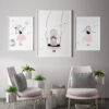 Arte minimalista en tonos pastel