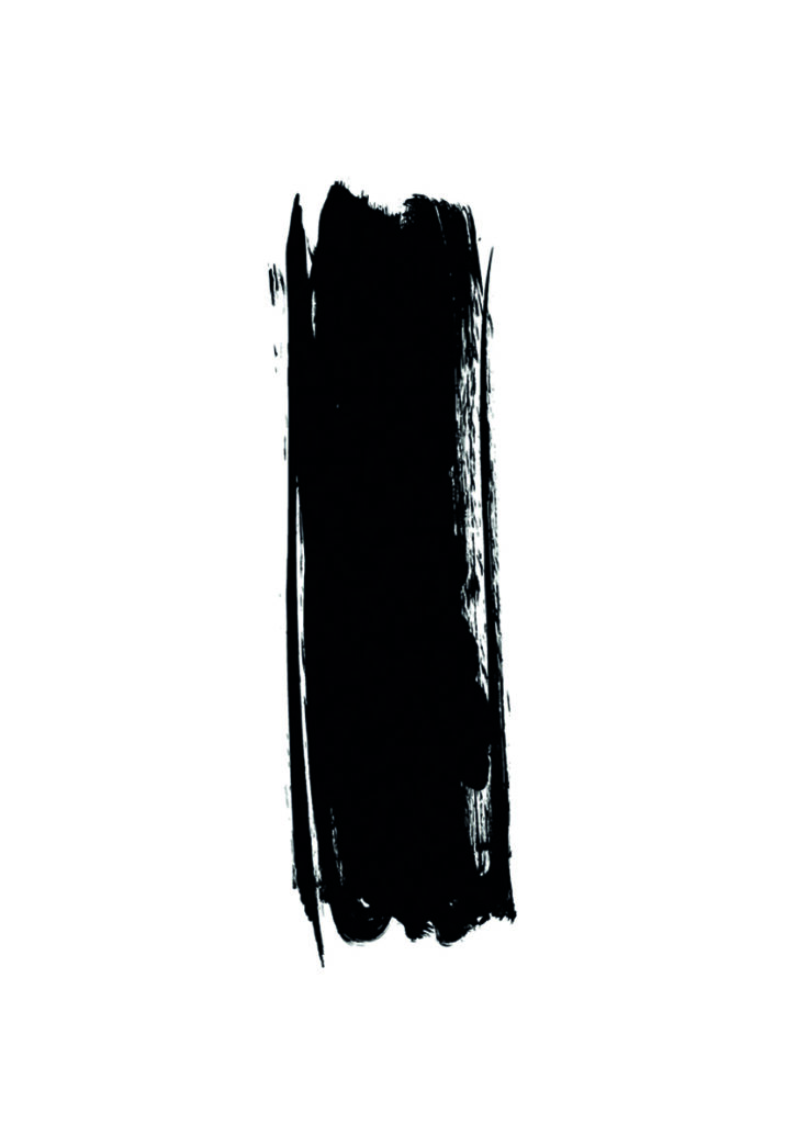Pinceladas abstractas en negro