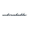 Arte minimalista con caligrafía de "Inquebrantable".