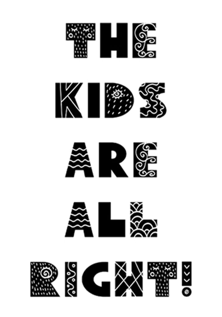 Poster con Tipografía Artística: Diseño Original y Creativo