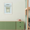Perezoso Relajado: Ilustración Divertida para Decoración