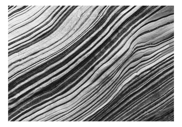 Textura abstracta monocromática con formas onduladas