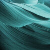 Capas abstractas en azul y verde