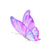 Ilustración de mariposa rosa en acuarela