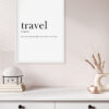 Tipografía minimalista para viajes inspiradores