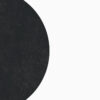 Diseño abstracto de círculo negro minimalista
