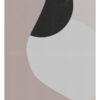 Arte abstracto minimalista en colores suaves
