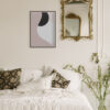 Arte abstracto minimalista en colores suaves