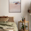 Paisaje abstracto en tonos pastel