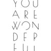 Tipografía minimalista de inspiración motivacional