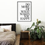 Tipografía minimalista con frase inspiradora