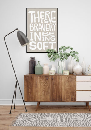 Póster motivacional e inspirador con texto