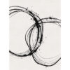 Patrones circulares de trazos en tinta