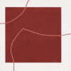 Diseño minimalista abstracto con acentos rojos