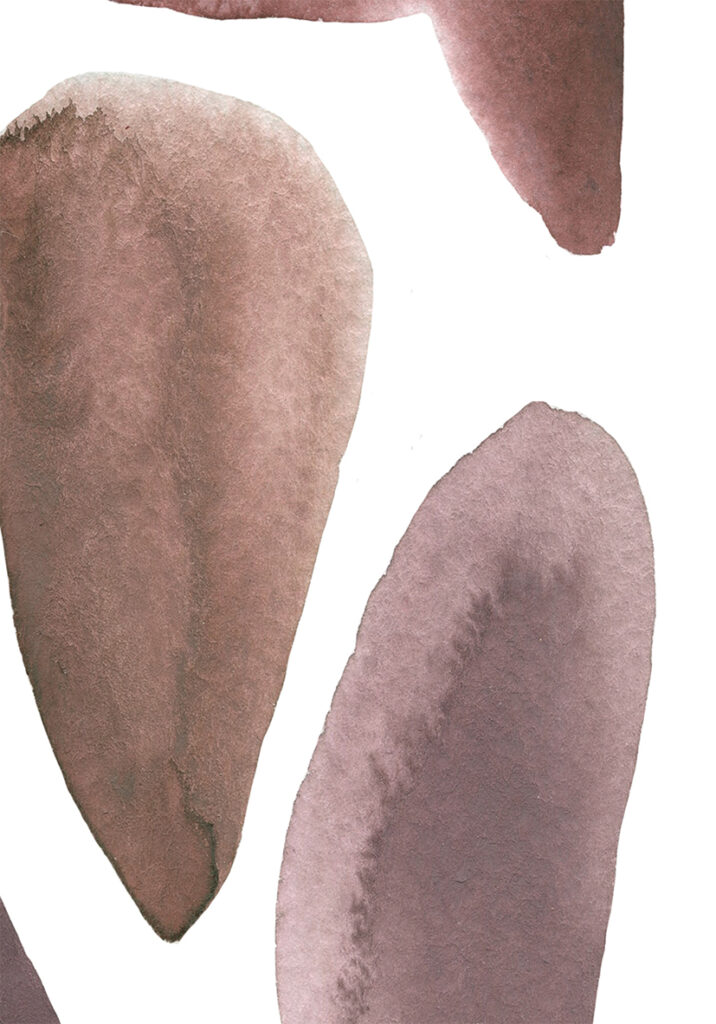 Diseño en acuarela marrón con textura