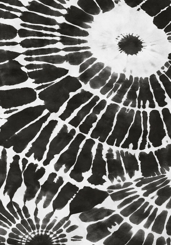 Patrón abstracto en blanco y negro
