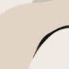 Arte minimalista en beige y negro