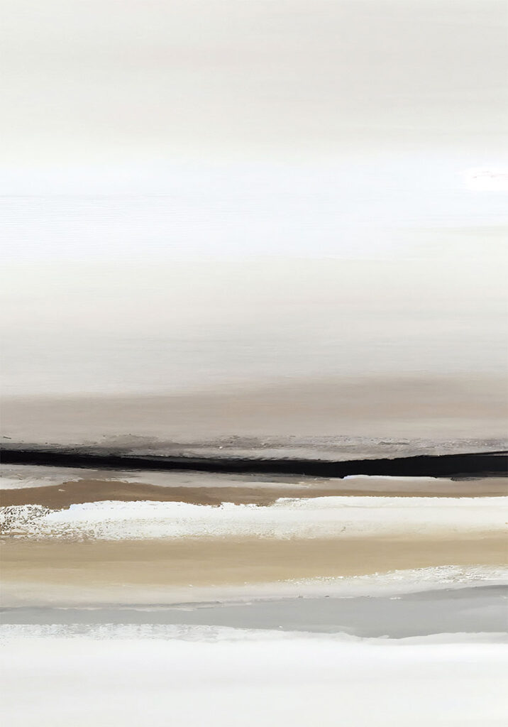 Paisaje abstracto y neutral