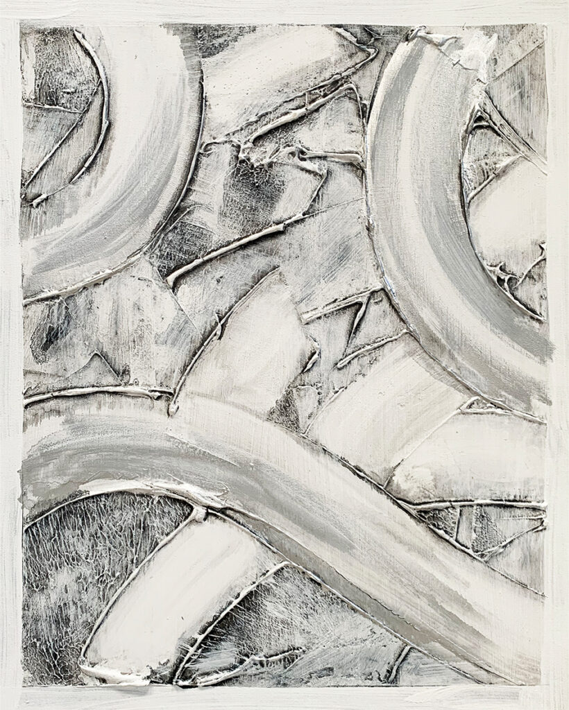Expresionismo abstracto en grises