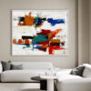 Ambiente Pintura de Expresionismo Abstracto Dinámico