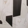 Pintura minimalista con figuras geométricas