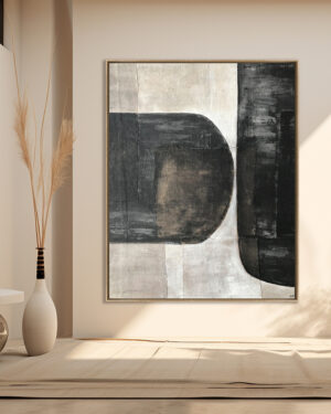 Creación minimalista abstracta