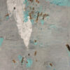 Arte abstracto con capas texturizadas