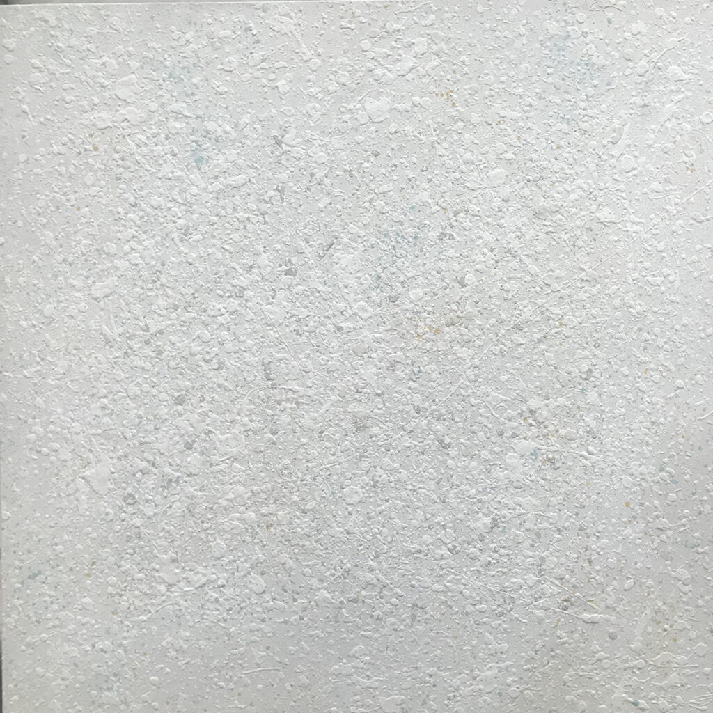 Arte Abstracto Texturizado en Blanco