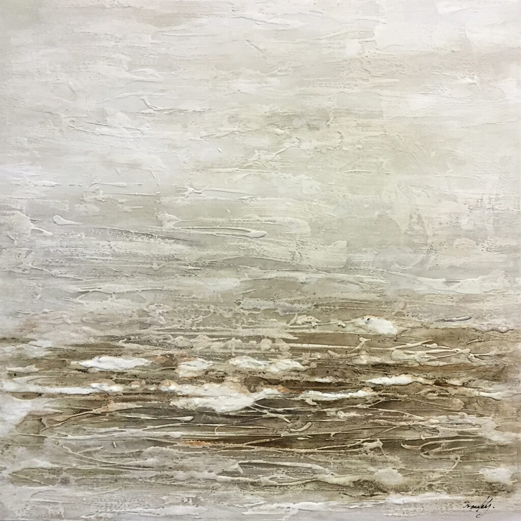 Arte Abstracto Minimalista Texturizado