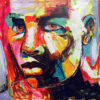 Retrato Abstracto Colorido y Vivo