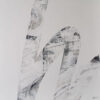 Arte Abstracto Monocromático en Técnica Mixta