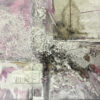 Obra Abstracta Pastel con Técnica Mixta