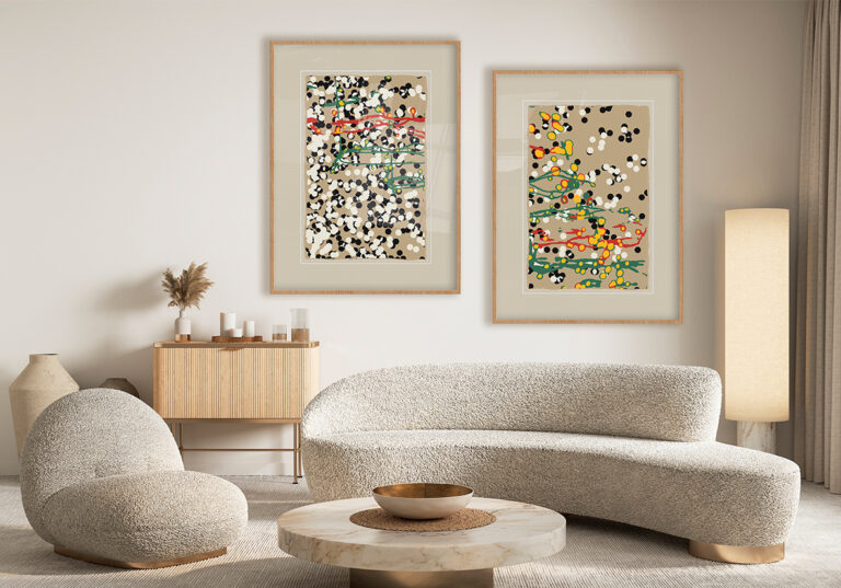 Arte moderno con patrones audaces