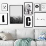 Arte de pared para salón moderno